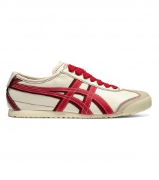 לצפייה במוצר ONITSUKA TIGER MEXICO 66 WIDER LACES RED LOGO SHOES